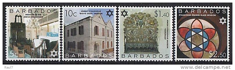BARBADOS - 2007 - Synagogues  - 4v NEUF *** //  MNH - Barbades (1966-...)