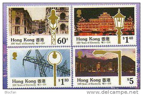 Exposition Bloc 1997 Hongkong 666,702 ZD + Block 49 ** 18€ Ausstellung Stadt Bei Nacht Stamp On Stamp Sheet Of HONG KONG - Hojas Bloque