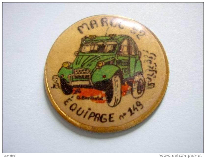 Pins Citroen 2CV Maroc 92 Equipage N°149 Rallye - Citroën