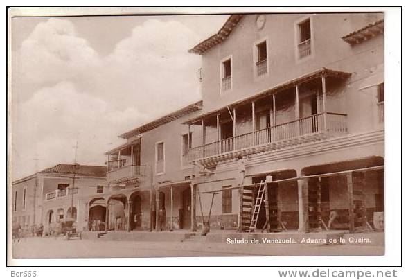 GOOD OLD VENEZUELA POSTCARD - Aduana De La Guaira - Venezuela