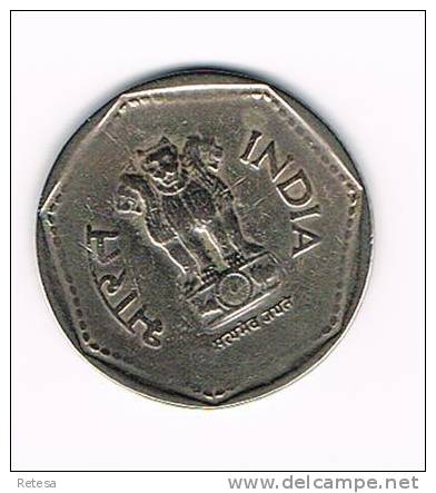 INDIA  1 RUPEE  1987 - Indien