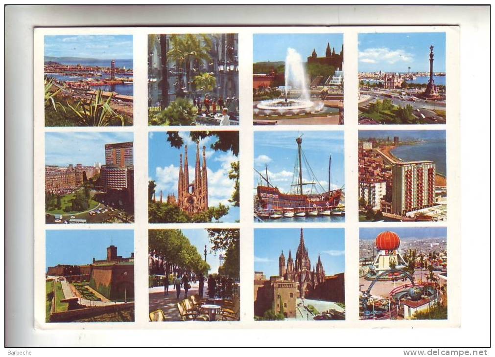 ESPAGNE 22 Superbes Cartes de BARCELONE