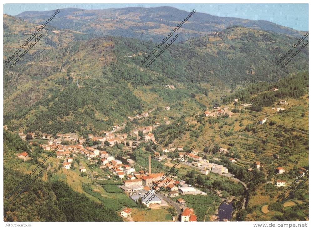 SAINT ST SAUVEUR DE MONTAGUT Ardèche 07 : Vue Panoramique Village Usines - Other & Unclassified