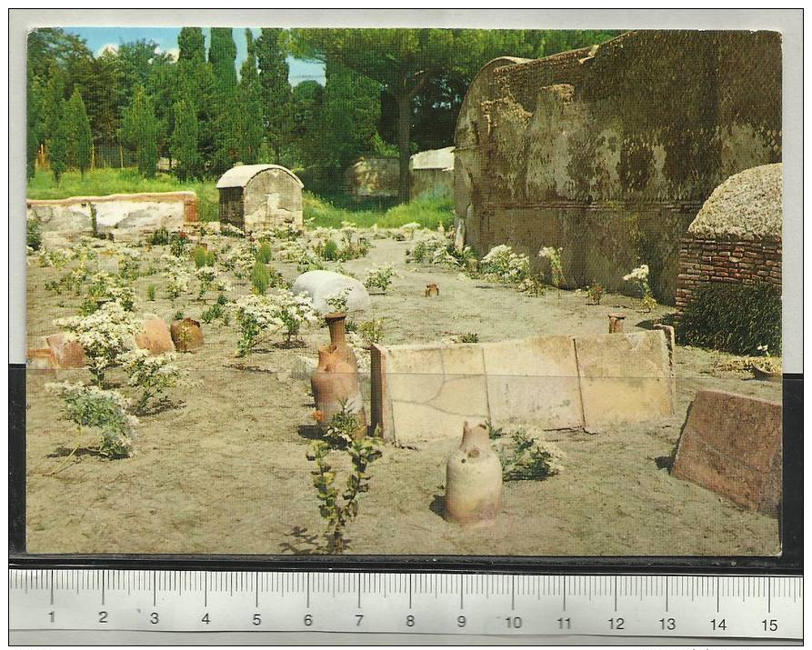 Ostia Scavi Isola Sacra Necropoli Campo Comune 1975 - Andere Monumente & Gebäude