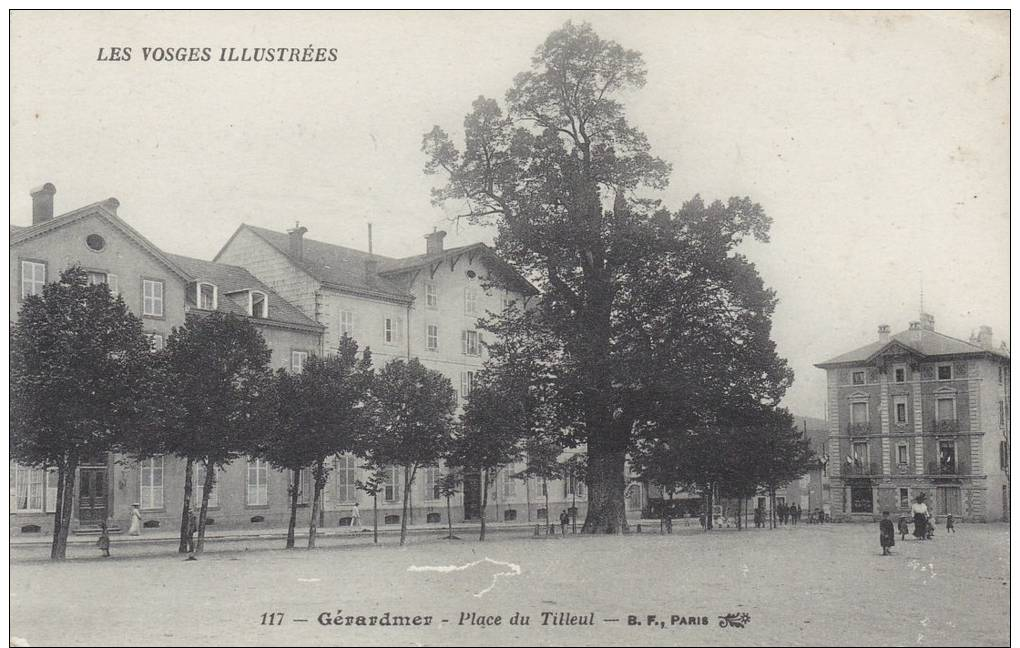 18a - 88 - Gérardmer - Vosges - Place Du Tilleul - Les Vosges Illustrées - Gerardmer