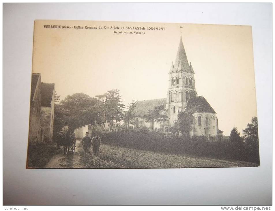 2dlg - CPA - VERBERIE - Eglise Romane Du Xè Siècle De St Vaast De Longmont - [60] Oise - Verberie
