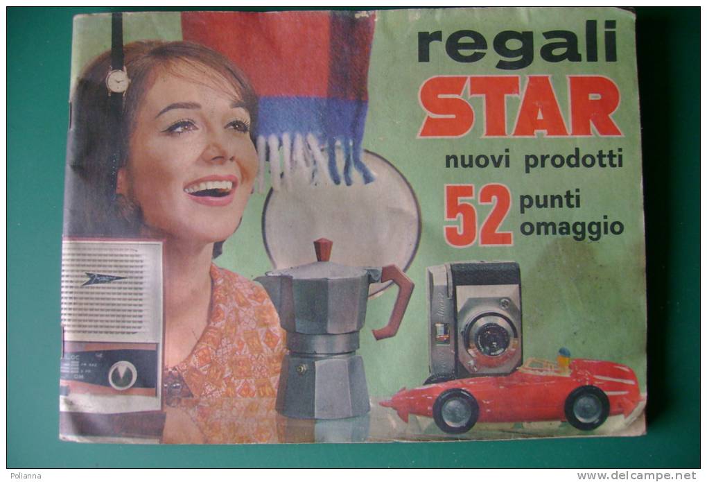 PEG/19 ALBUM RACCOLTA PUNTI REGALI STAR Anni ´60/PUBBLICITA´/MODERNARIATO/GIOCATTOLI - Altri & Non Classificati