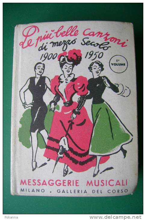 PEG/25 LE PIU' BELLE CANZONI DI MEZZO SECOLO Campi Ed.1953 Vol.1/CANZONIERE DELLA RADIO - Film En Muziek