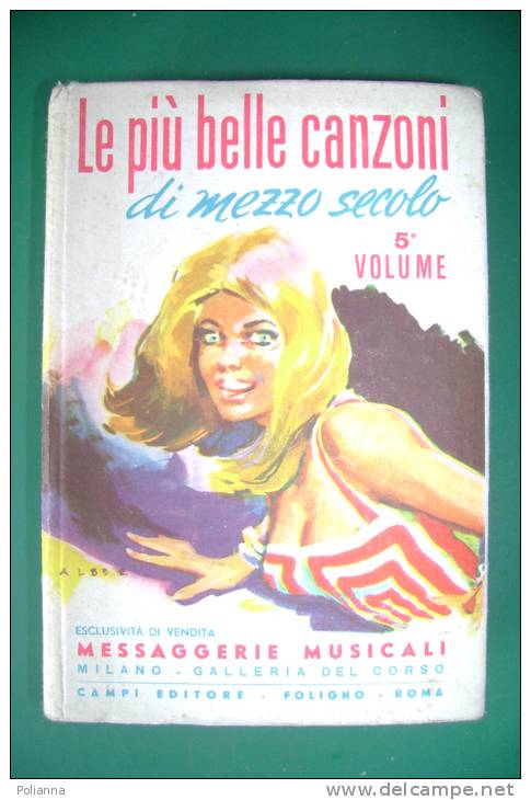 PEG/28 LE PIU' BELLE CANZONI DI MEZZO SECOLO Campi Ed.1954 Vol.5/CANZONIERE DELLA RADIO - Cinema E Musica