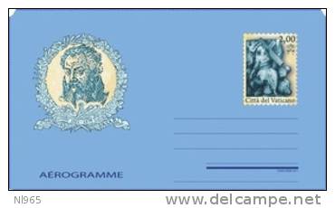 CITTA´ DEL VATICANO ( VATIKAN STATE )  - ANNO 2011 - AEREOGRAMMA GIORGIO VASARI - NUOVI MNH ** - Unused Stamps