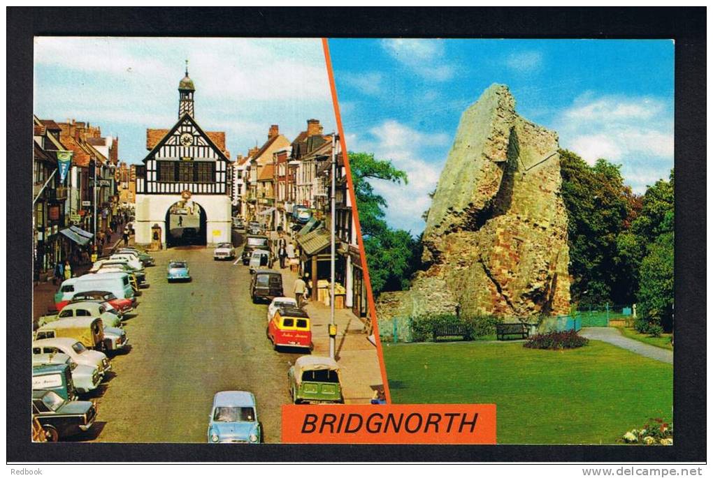 RB 800 - 2 Postcards Bridgnorth Shropshire - Shropshire