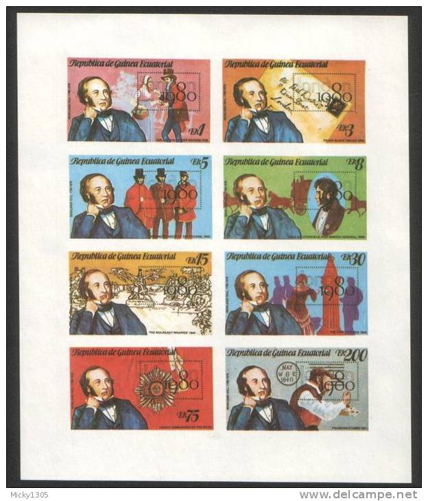 Äquatorial Guinea / Guinea Equatorial - Kleinbogen Postfrisch / MNH ** (R707) - Rowland Hill