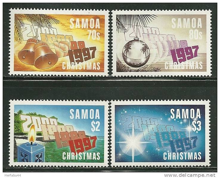 Samoa     "Christmas 1997"   Set    SC# 948-51 MNH** - Samoa