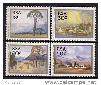 AFRIQUE DU SUD 1989 - Hommage A J Hendrik Peintre (tableaux) - Série Neuve Sans Charniere (Yvert 696/99) - Unused Stamps