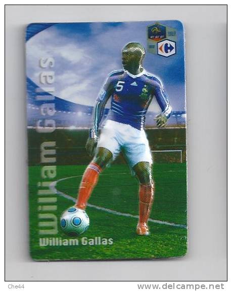 Magnet ; Coupe Du Monde 210  : William Gallas. (Voir Commentaires) - Sport