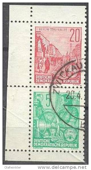 1955 ZDR Aus MHB2 Mi 455/406 (S6) Gestempelt/oblitere/used - Carnets