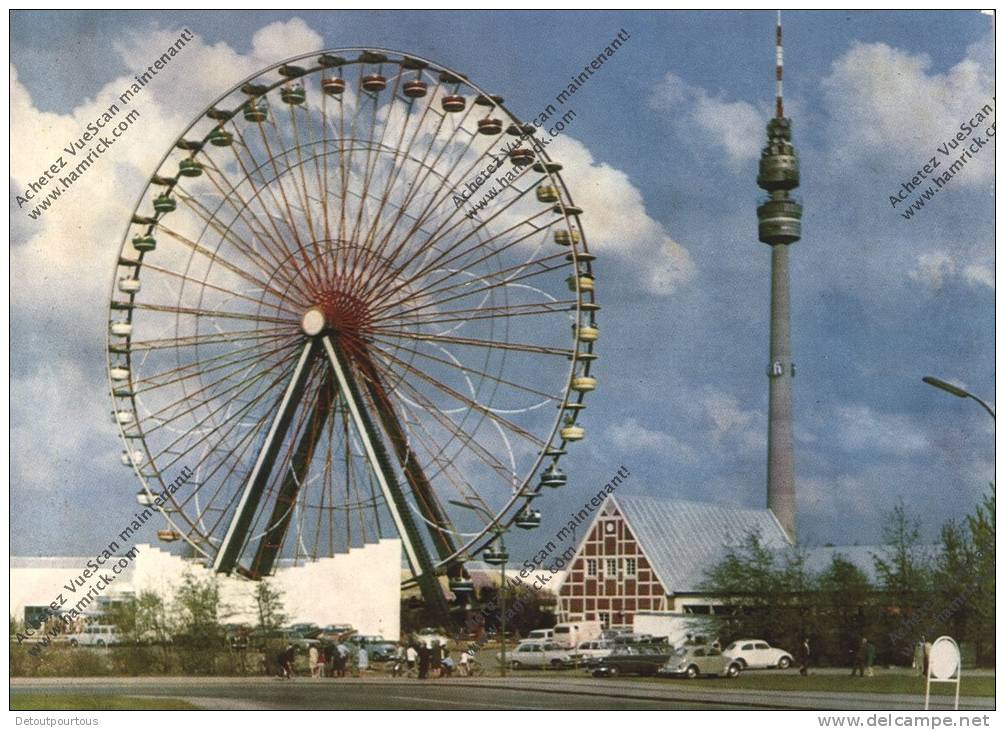 DORTMUND : Bundesgartenschau EUROFLOR 1969 Garten Schau Das Risenrad Ladet Ein Zu Luftiger Fahrt ( Grande Roue Wheel ) - Dortmund