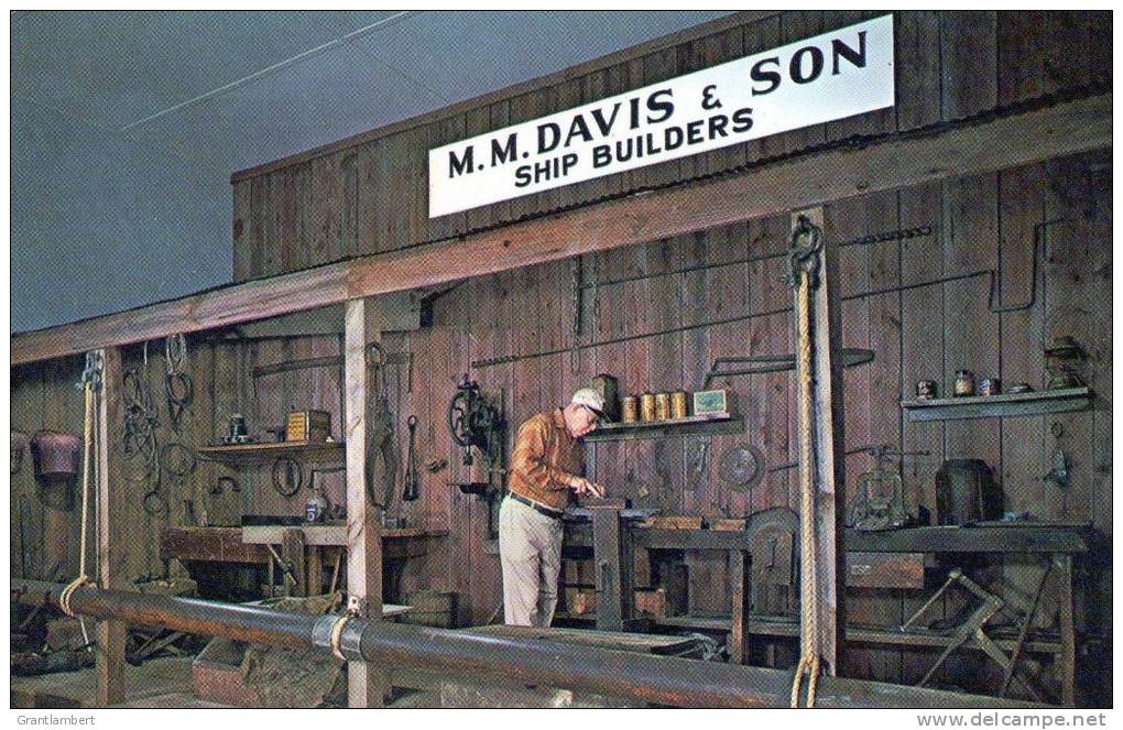 Reconstruction Of Early Twentieth Century Ship-building Lean-to, Calvert Marine Museum, Maryland Unused - Other & Unclassified