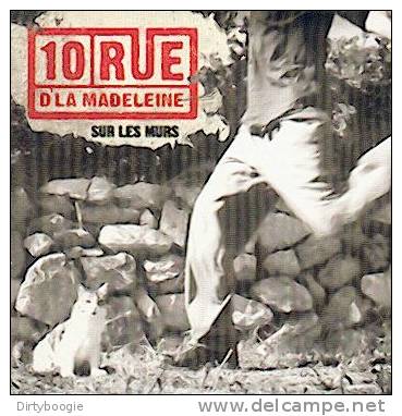 10 RUE D'LA MADELEINE - Sur Les Murs - CD - ROCK FESTIF - Avec DOSSIER DE PRESSE - Rock