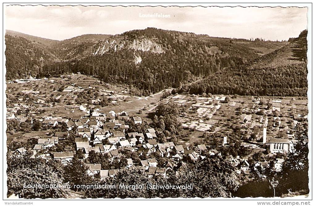 AK 9635 Lautenbach Im Romantischen Murgtal (Schwarzwald) Maria Mörmann Cekade Originalfotos - Gernsbach