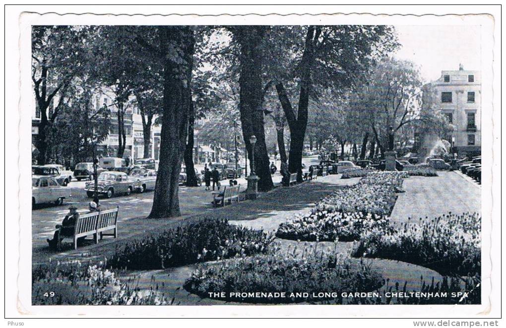 UK1271    CHELTENHAM : The Promenade And Long Garden - Gloucester