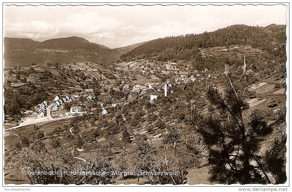 AK 8635 Lautenbach Im Romantischen Murgtal (Schwarzwald) Maria Mörmann Cekade Originalfotos - Gernsbach