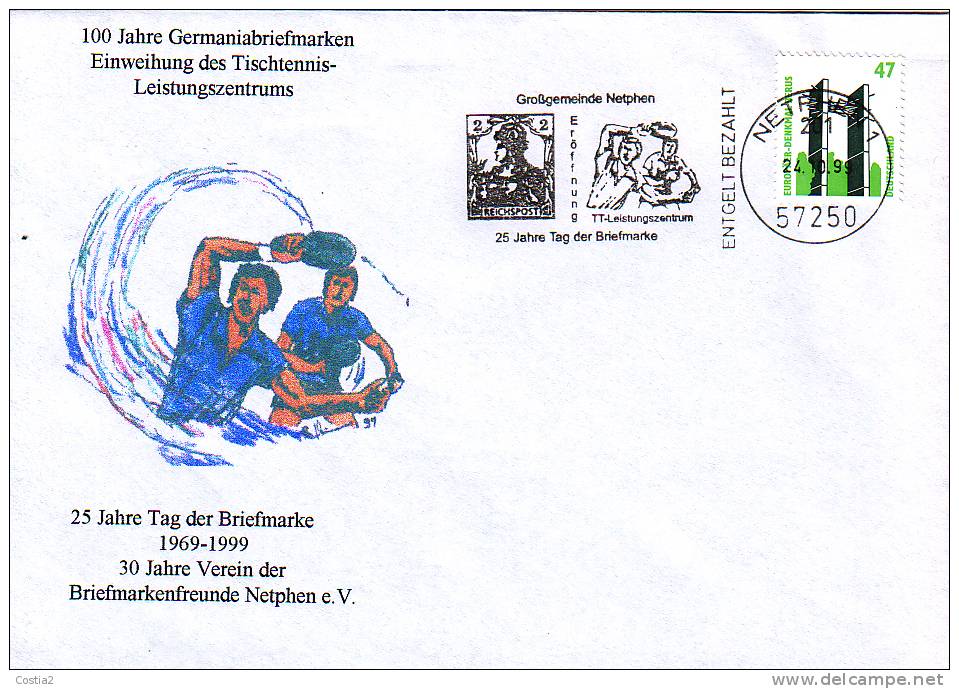 Table Tennis Germany Special Cancel 1999 - Tischtennis