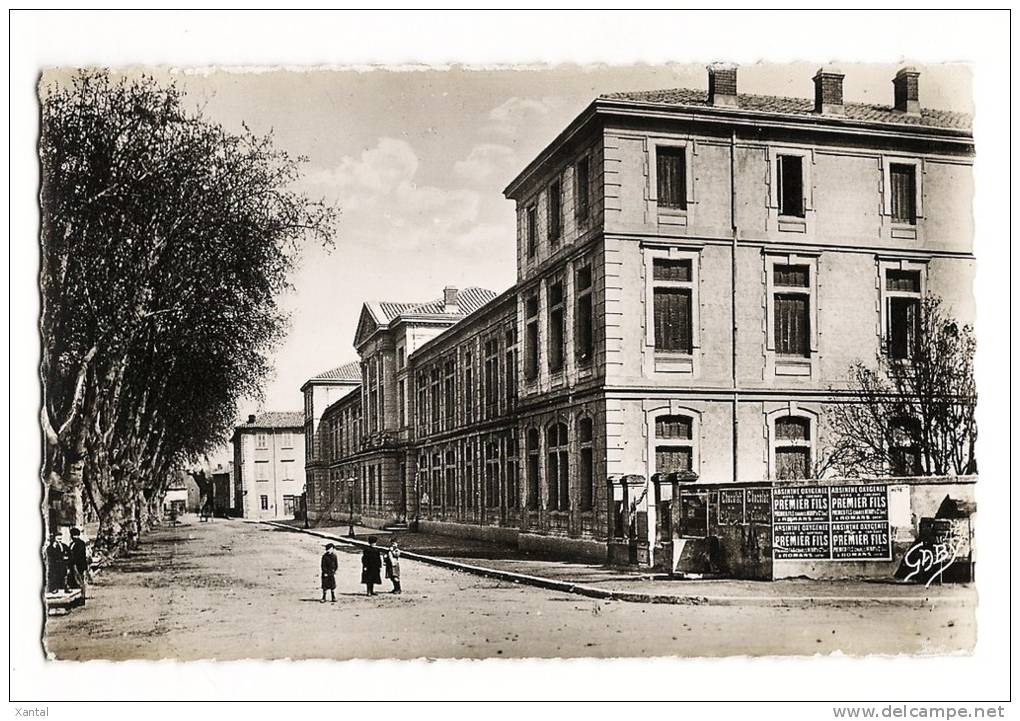 Orange - Ecoles Laïques De Filles Et De Garçons - Carte Photo - Dos Vierge - Orange