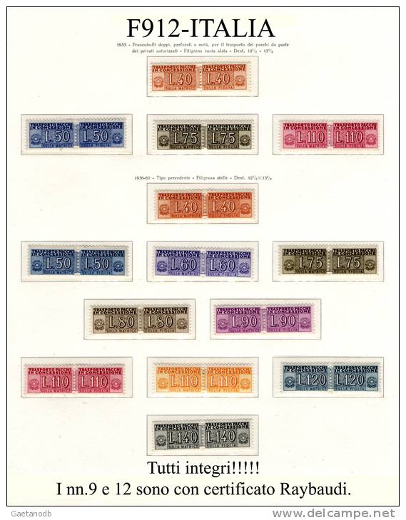 Italia-F00912 - Consigned Parcels