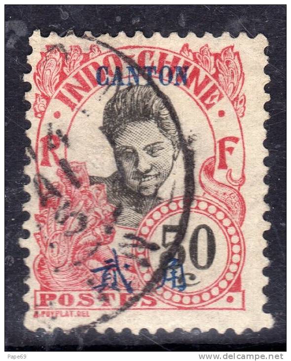 Canton N° 61 O  : 50 C. Rose  Oblitération  Légère, Sinon  TB - Used Stamps