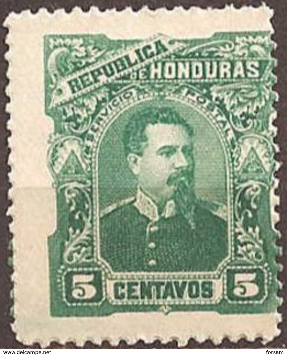 HONDURAS..1891..Michel # 35...MLH. - Honduras