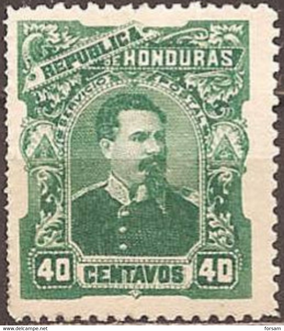 HONDURAS..1891..Michel # 40...MLH. - Honduras