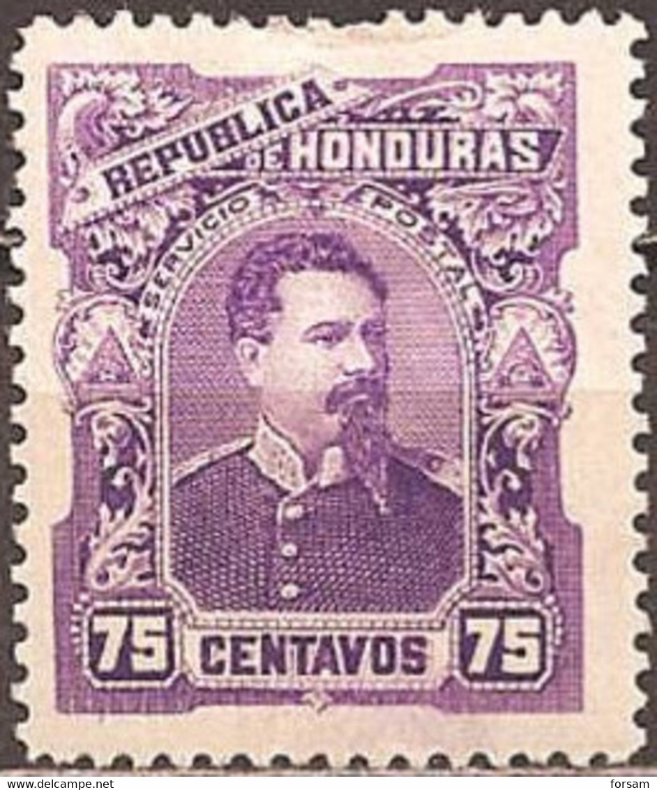 HONDURAS..1891..Michel # 42...MLH. - Honduras