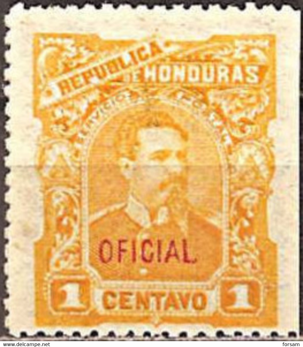 HONDURAS..1891..Michel # 12...MLH...Dienstmarken. - Honduras