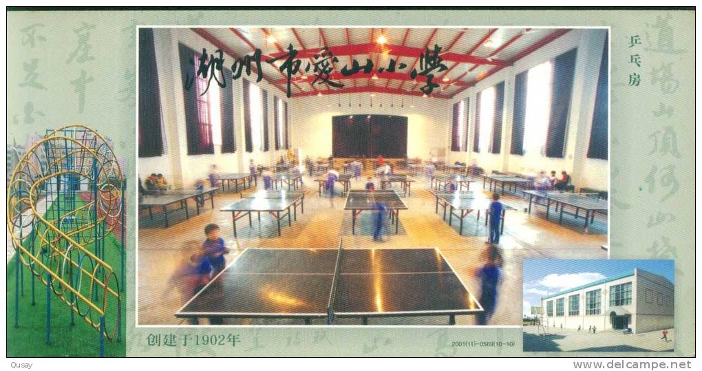 Table Tennis Ping Pong  Tennis Tavolo  ,     Prepaid Card Postal Stationery - Table Tennis