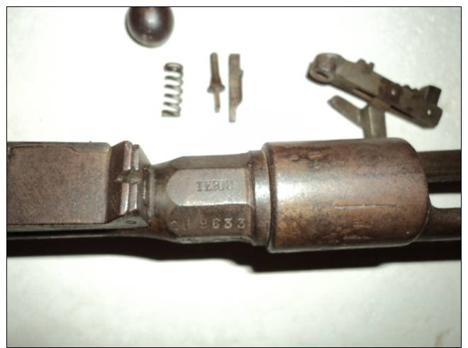 ancienne piece catabine fusil terni .a determiner