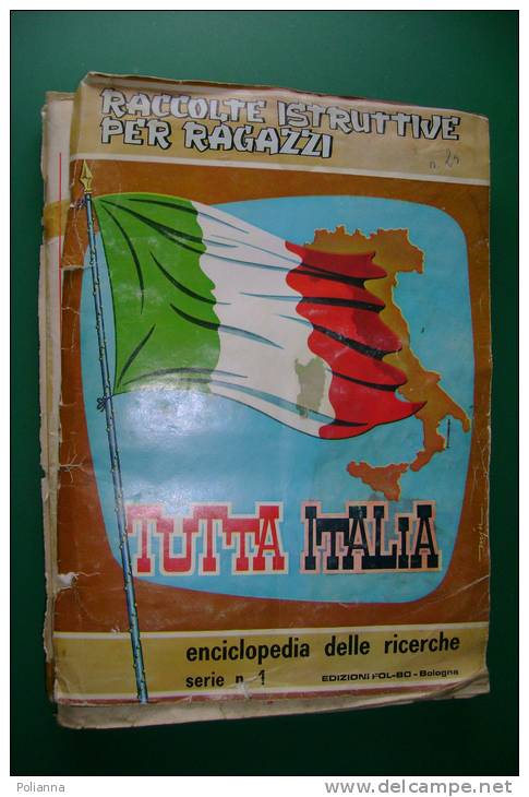 PEG/38 Album Figurine TUTTA ITALIA Edizioni Fol-Bo - Completo - Altri & Non Classificati