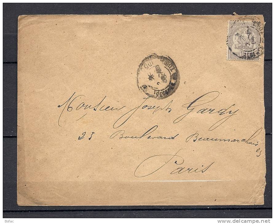 24  Lettre De 1905 Pour Paris  "il Y A Souvent 2 Scans"  101 - Covers & Documents