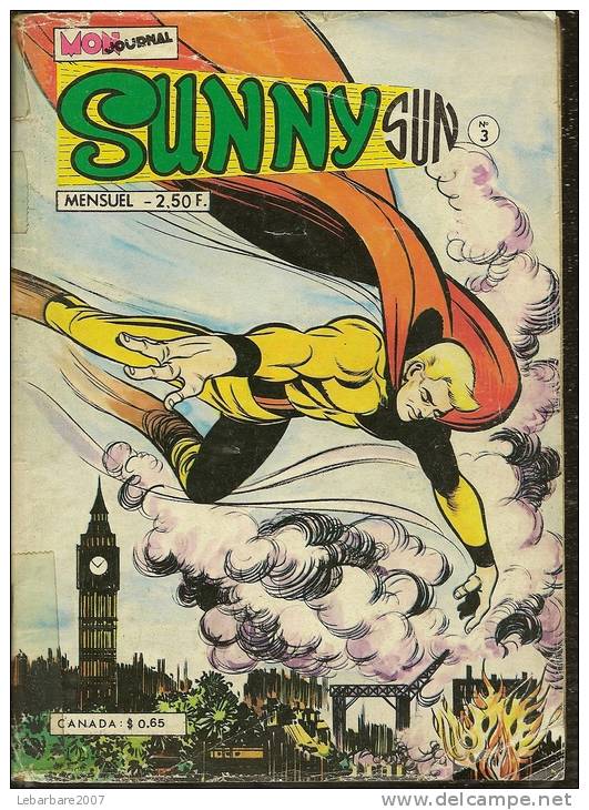 SUNNY SUN  N° 3  -  MON JOURNAL  1977 - Mon Journal
