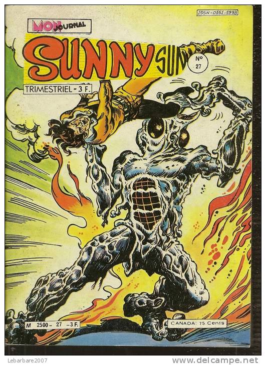 SUNNY SUN  N° 27  -  MON JOURNAL  1980 - Mon Journal