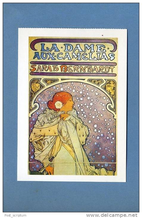 Thème - Mucha - Lot De 14 Cartes (d´une Série De 30 Cartes) - - Mucha, Alphonse