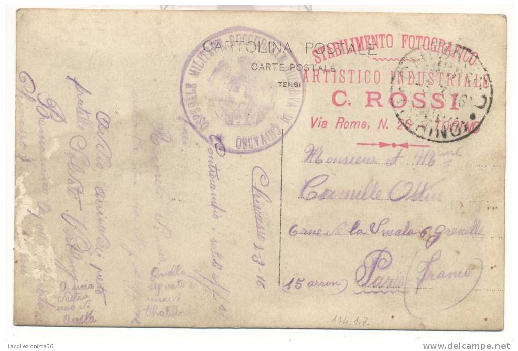 200-CHIVASSO(TORINO)-OSPEDALE MILITARE SUCCURSALE DI RISERVA-1916-FP - Other & Unclassified