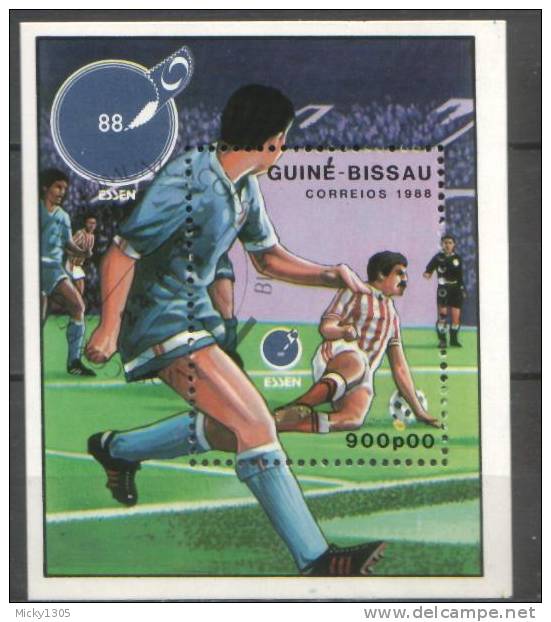 Guinea-Bissau - Block 272 Gestempelt / Used  (K539) - Europei Di Calcio (UEFA)