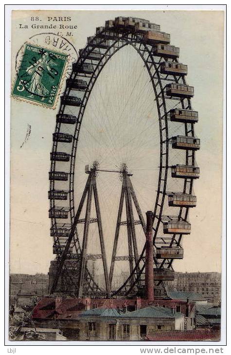 PARIS 15° , La Grande Roue , 1910 - Paris (15)