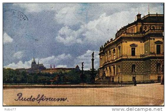 Czechoslovakia Postcard Franked With Hradcany. Smíchov 1, 9.I.19.  (A02021) - Ansichtskarten
