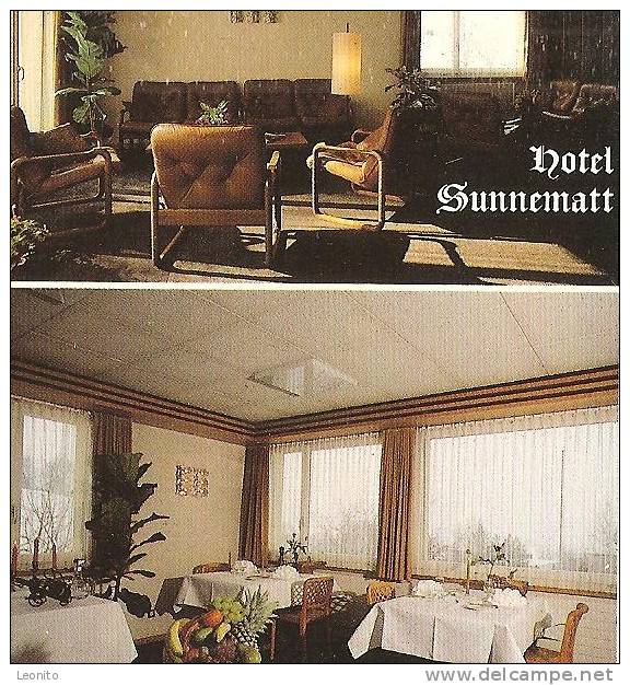 Heiden Hotel SUNNEMATT AR 1985 - Heiden