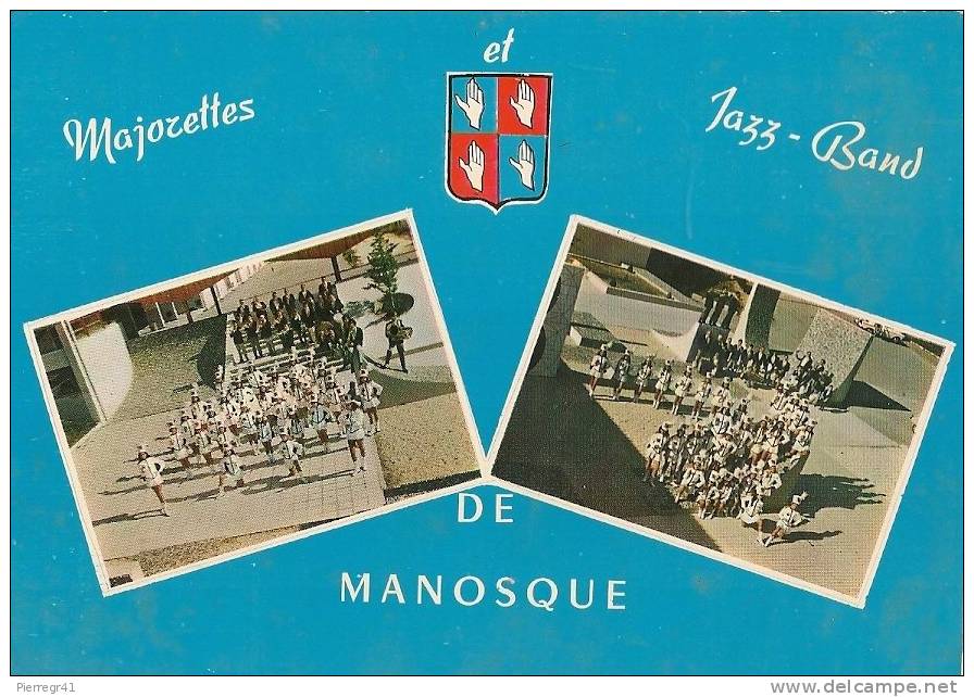 CPA-1960-04-MANOSQUE-MAJO   RETTES  & JAZZ-BAND--TBE-RARE - Danses