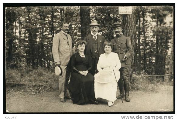 Czechoslovakia Postcard Franked With Hradcany. Karlsbad 1.VII.20. People, Soldier.  (A02059) - Ansichtskarten