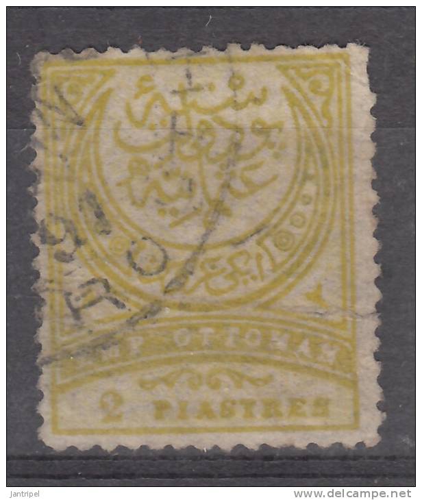 LEBANON  1891  BEYROUTH CANCEL On TURKYE  2 PIASTRE. - Liban