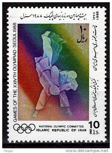IRAN      N° 2087  * *      Jo 1988    Judo - Judo